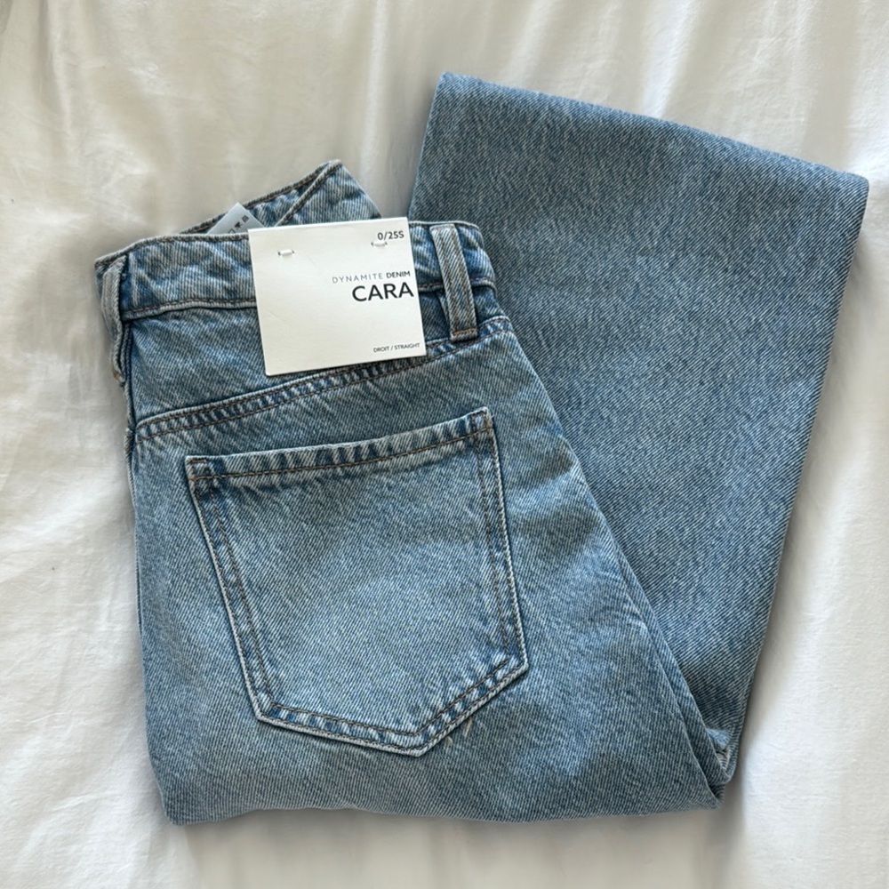 Light Blue straight Denim Jeans